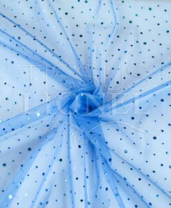 tulle pailleté hologramme fond bleu ciel pailleté bleu ciel hologramme