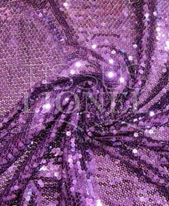 tulle pailleté violet
