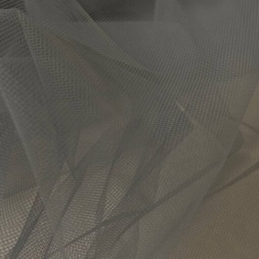 Tulle souple 150 cm gris bleu