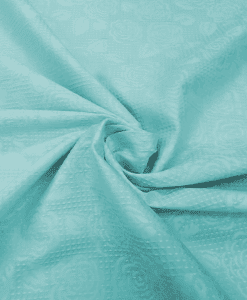 Jacquard Turquoise clair