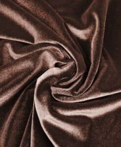 VELOURS LISSE CHANGEANT MARRON