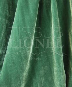 velour soyeux vert absinthe