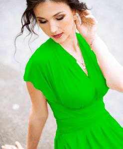 Alternative view of LYCRA MAT VERT FLUO