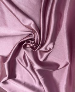 Crêpe envers satin vieux rose