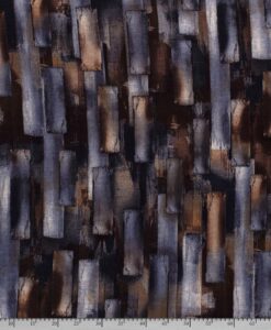 Viscose polyester block bleu