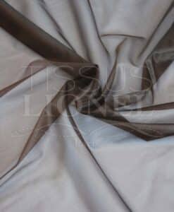 voile cristal marron