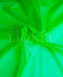 voile cristal vert fluo